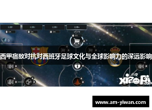 西甲宿敌对抗对西班牙足球文化与全球影响力的深远影响